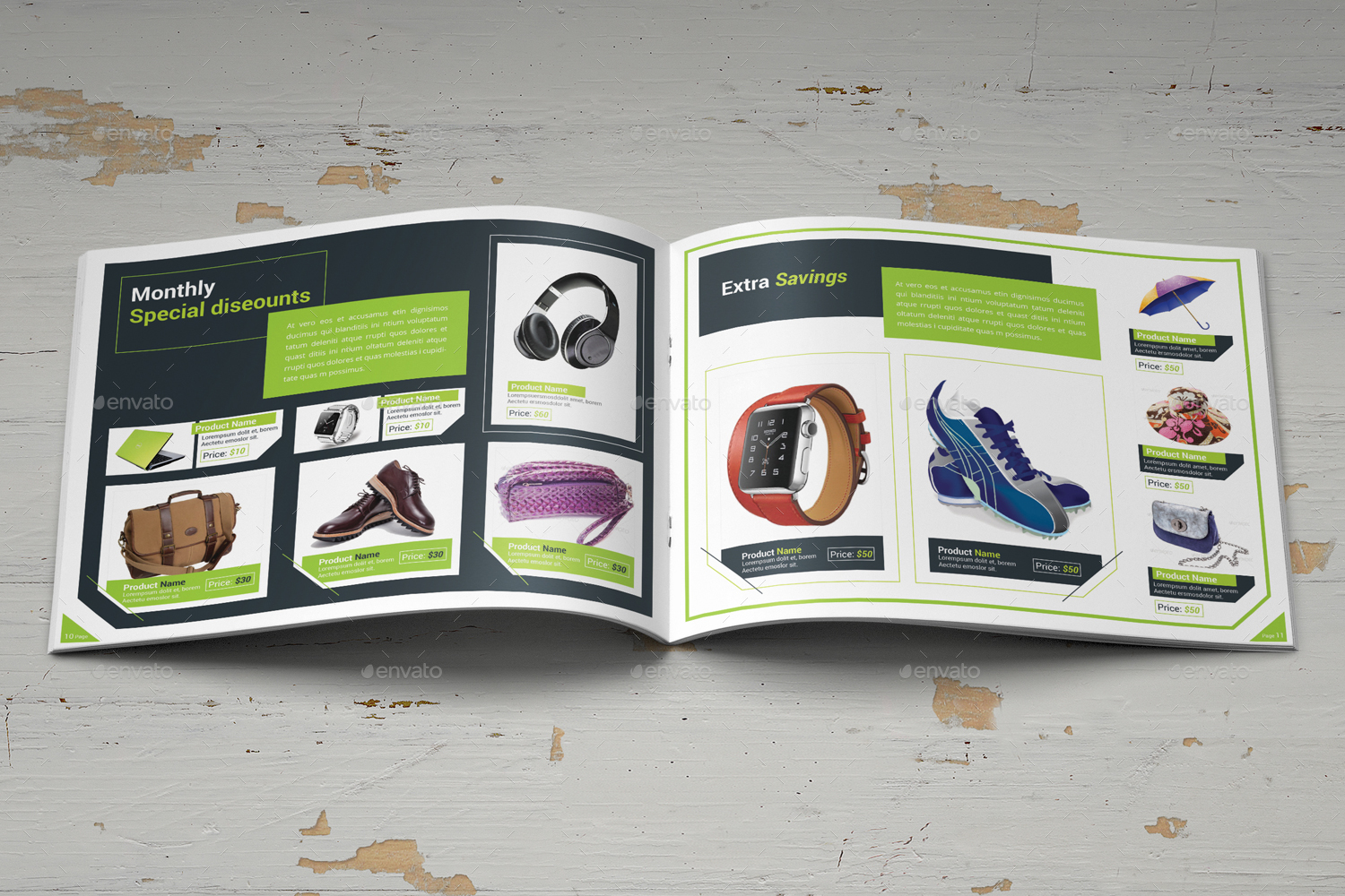 Product Promotion Catalog, Print Templates GraphicRiver